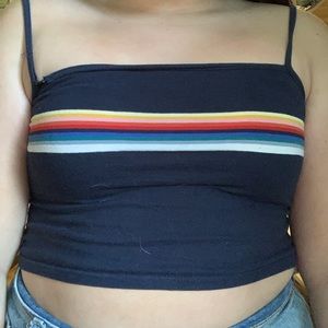 john galt rainbow tank top